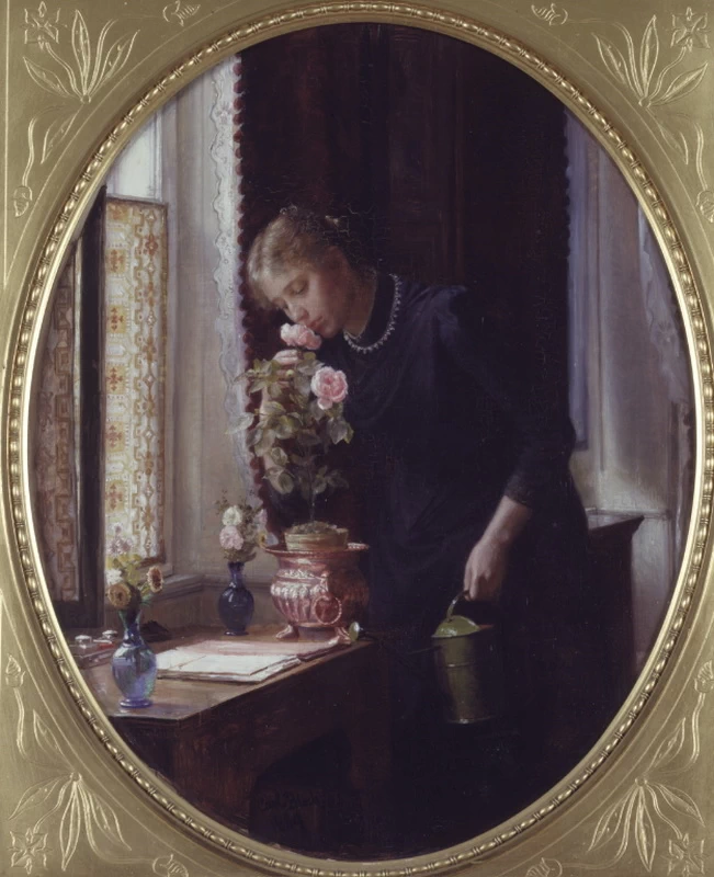 Il profumo delle rose, 1889 - Statens Museum for Kunst